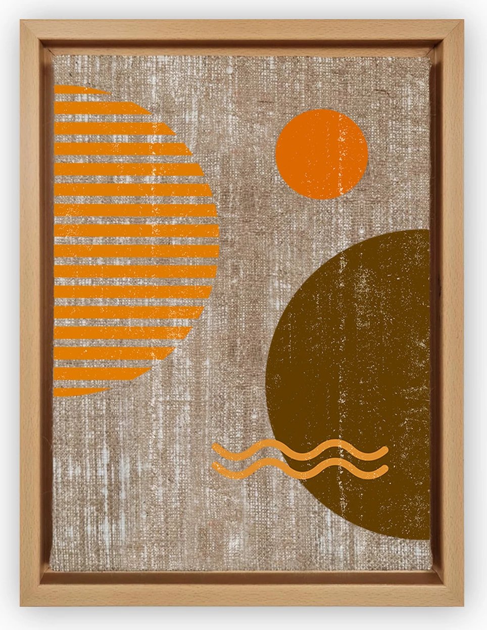 Pikturë dekorative në kanavacë, shumëngjyrëshe, Wallity, LNJ81802311123, 46x66cm