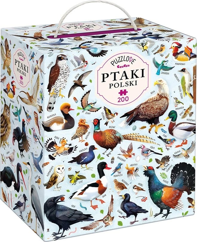 Puzzle CzuCzu Puzzlove Birds of Poland, 200 pjesë