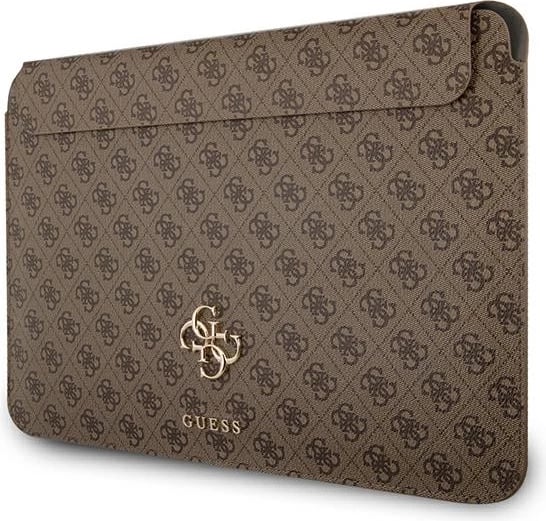 Mbështjellës Guess 4G Big Logo për laptop 13", kafe