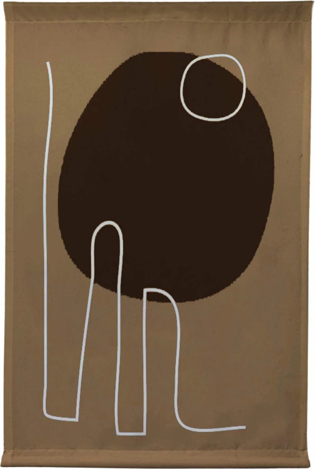 Pikturë dekorative poliestër Wallity, Polybaby 41, shumëngjyrëshe, 70x120cm