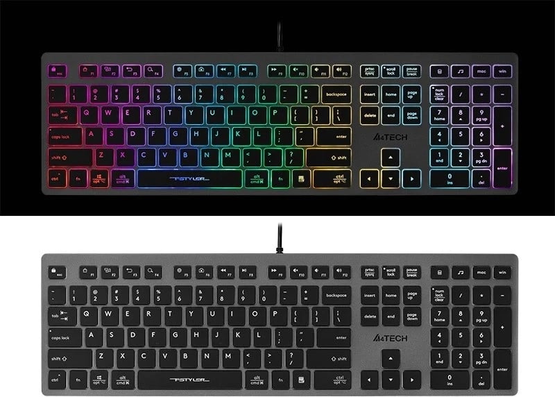 Tastierë A4Tech FSTYLER FX60H, e zezë