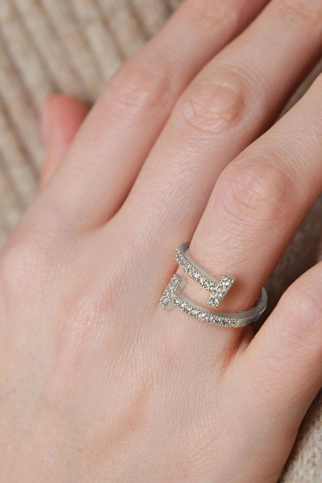 Unazë Jumeon, ngjyrë argjendi, Gms-Ttfyzk