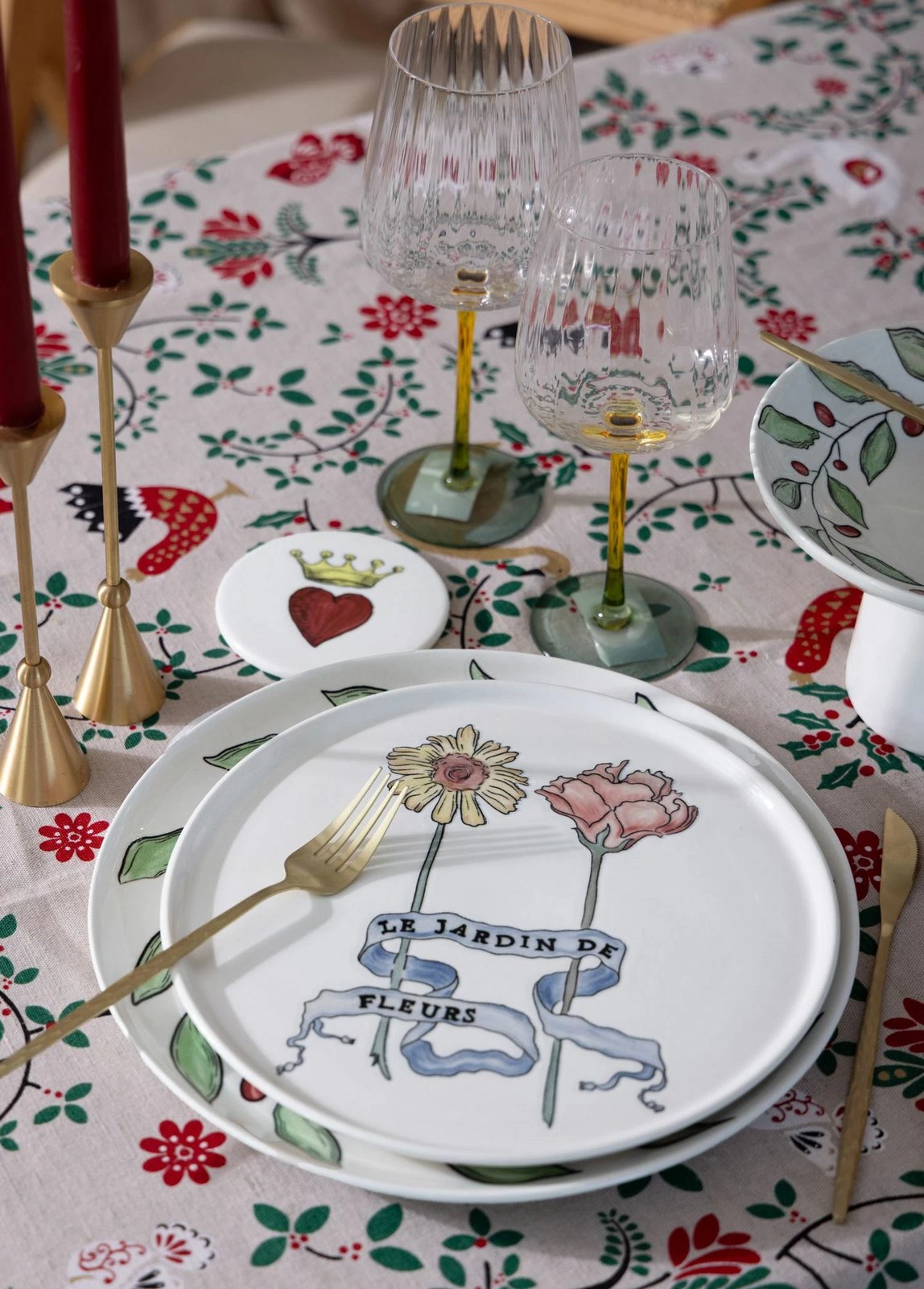 Set pjatash shërbimi, 6 copë, Hermia Concept, LUV0004