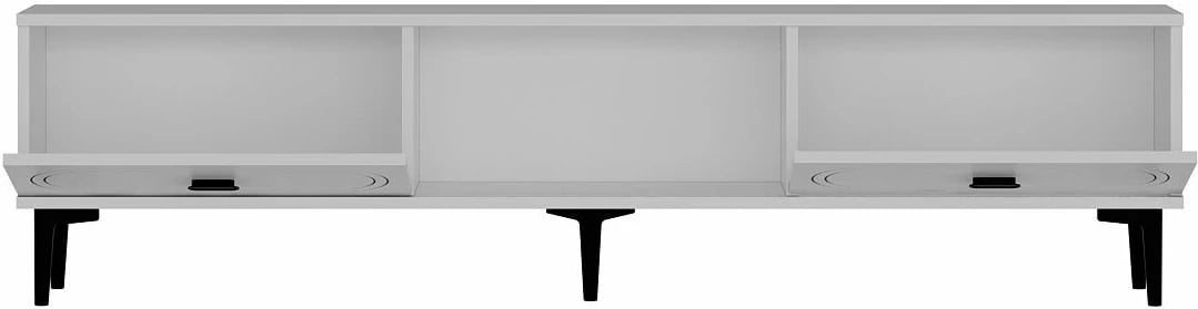 Komodë TV Skye Decor, e bardhë, Weny