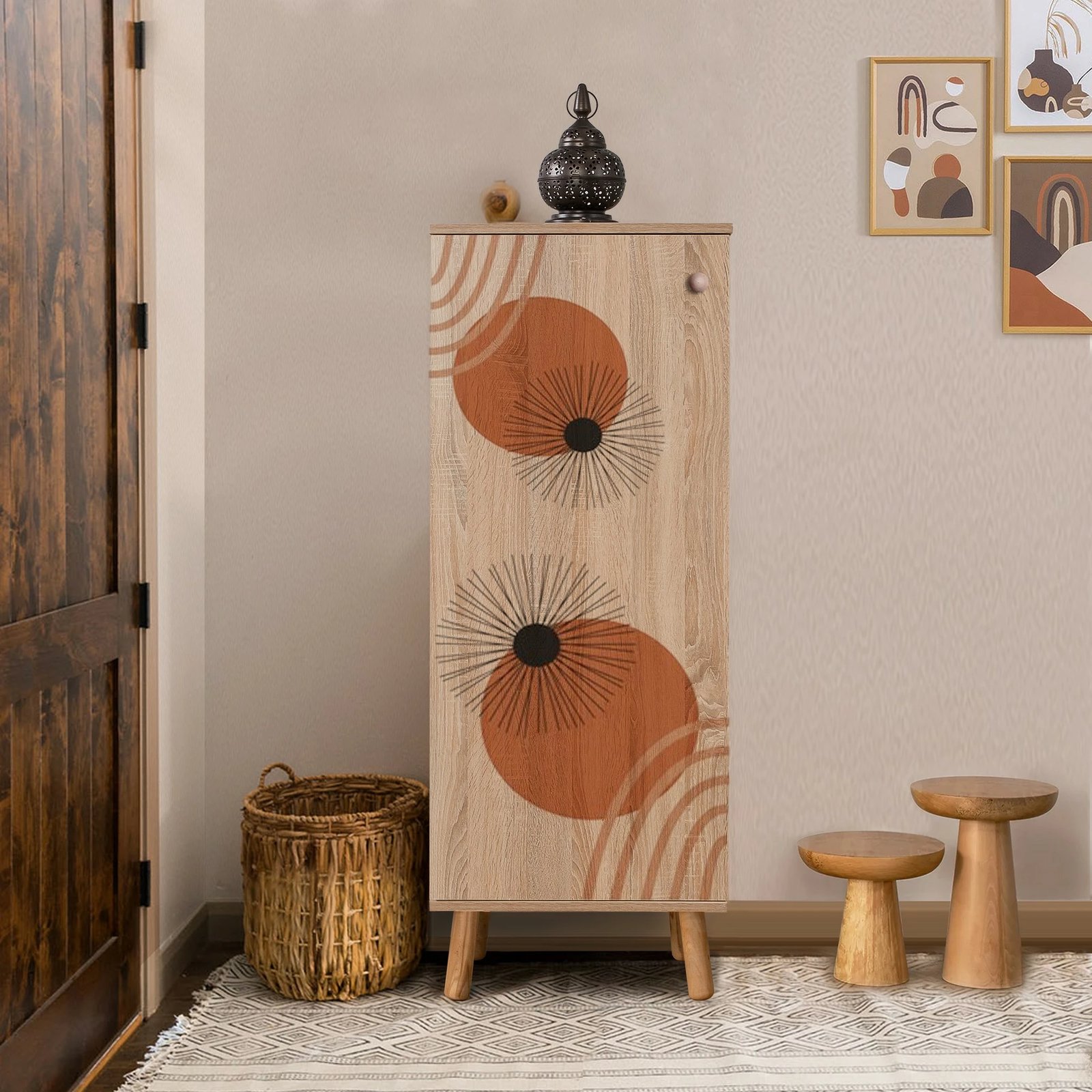 Dollap për këpucë Hanah Home, Vegas - S 933, ngjyrë sonomo