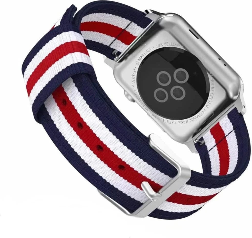 Rrip per ore Bandora NL1238 38/40mm (Kuqe/Zezë, 38/40mm) Rrip per ore Bandora NL1238 38/40mm (Kuqe/Zezë, 38/40mm)