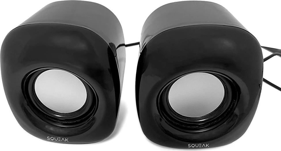 Bokse PC SQUEAK PowerWave SQ1003, 2.0 kanale, të zeza