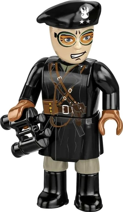 Set blloqesh Tankette TK-3 Cobi Klocki, 323 pjesë, me figurë, Jeshile