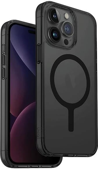 Mbështjellës UNIQ LifePro Xtreme Magclick për iPhone 15 Pro, i zi