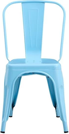 Karrige metalike Nextdeco Loft, 45x48xH85cm, Blu