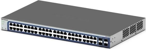 Switch i menaxhuar NETGEAR GS748Tv6, 48 porta Gigabit Ethernet, 2 SFP, Gri Switch i menaxhuar NETGEAR GS748Tv6, 48 porta Gigabit Ethernet, 2 SFP, Gri