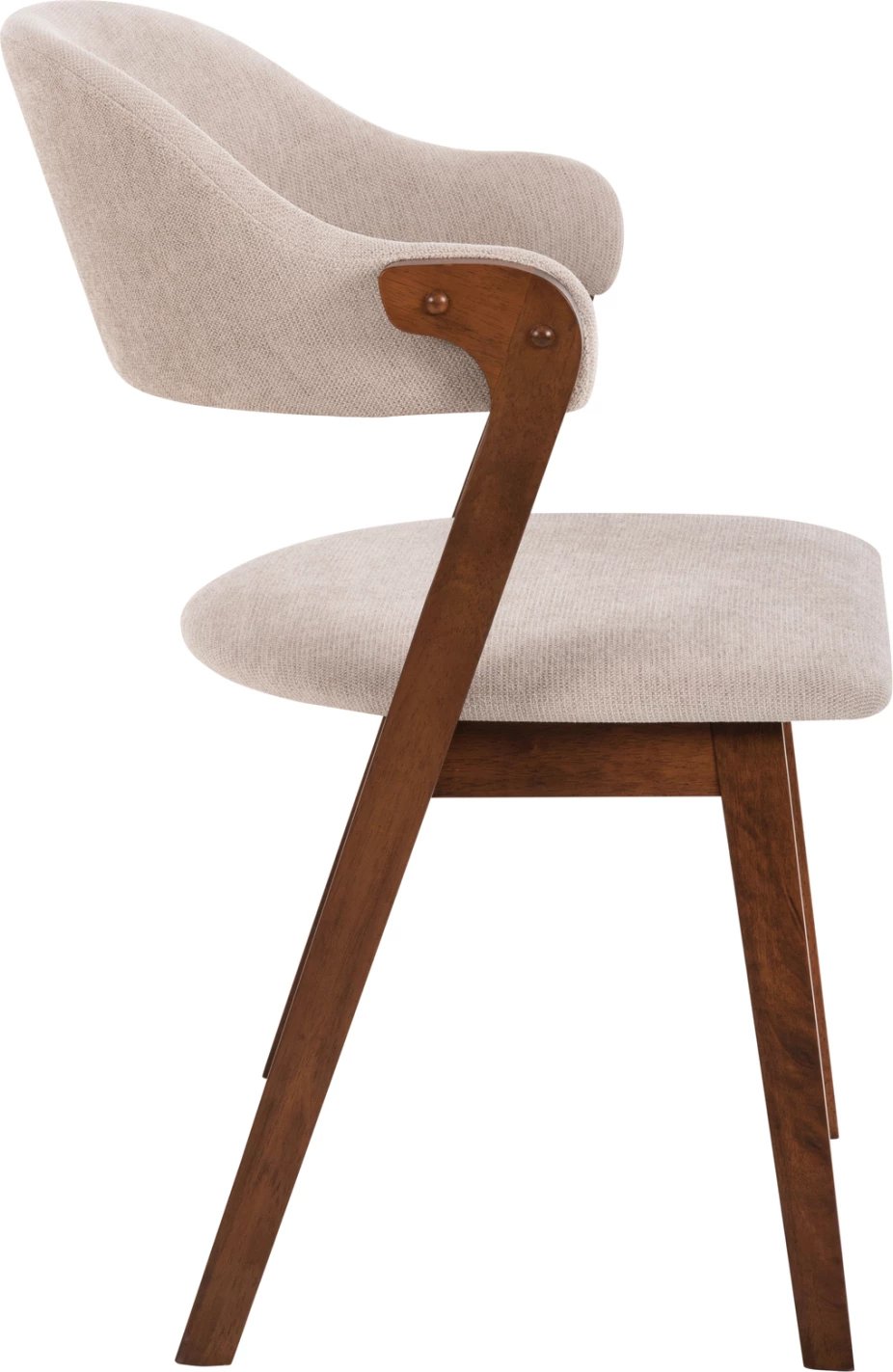 Karrige për ngrënie RIDER FH9734.02 dru gome ngjyrë arre-stof ecru 59x59x83Hcm., set prej 2 copë Karrige për ngrënie RIDER FH9734.02 dru gome ngjyrë arre-stof ecru 59x59x83Hcm., set prej 2 copë