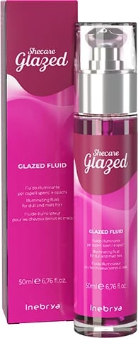 Vaj për flokë Inebrya Shecare Glazed Fluid, 50 ml