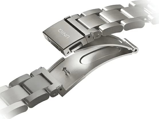 Rrip çeliku inox për Apple Watch UNIQ Osta, 42/44/45/49mm, Argjend