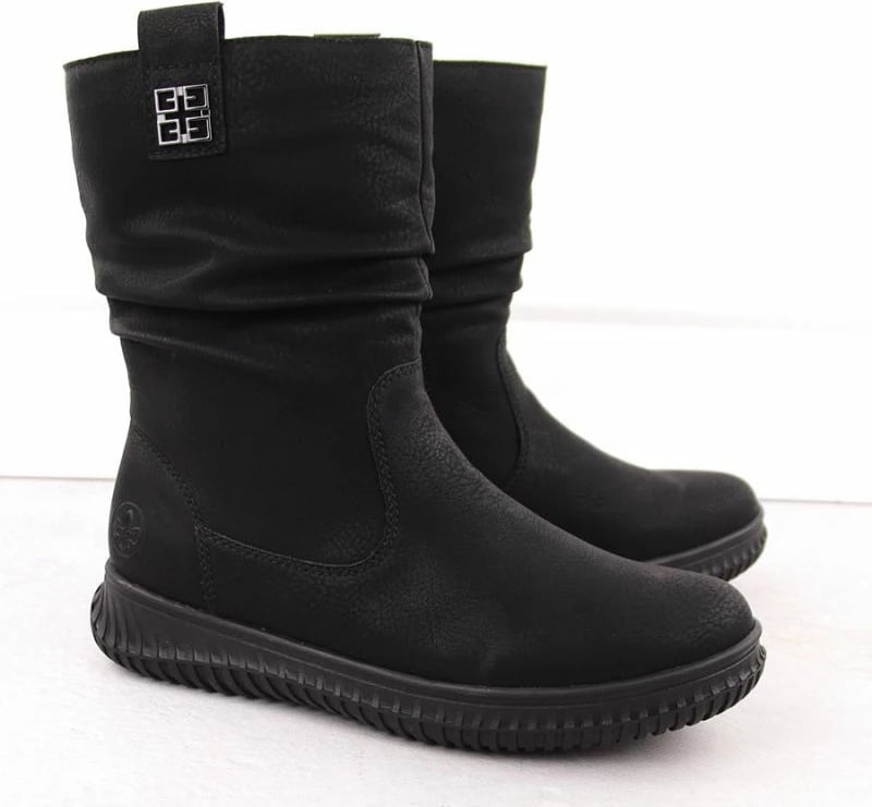 Çizme Rieker femra, të zeza