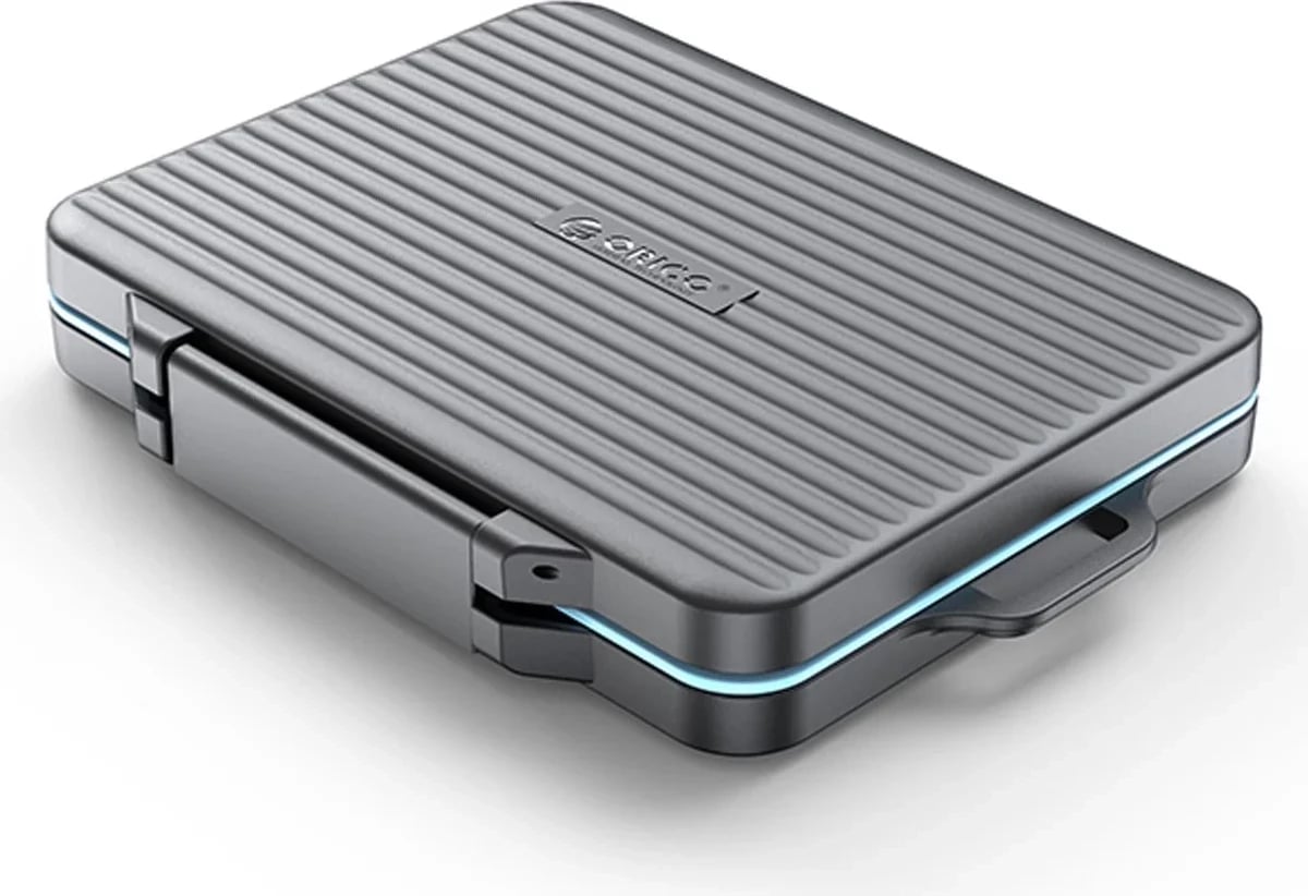 Mbështjellës Orico për karta memorie, 6*SD, 4*microSD, 1*CF