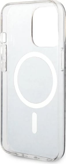Set mbështjellës Guess GUBPP13XH4EACSK me karikues wireless për iPhone 13 Pro Max, 4G Print, i zi