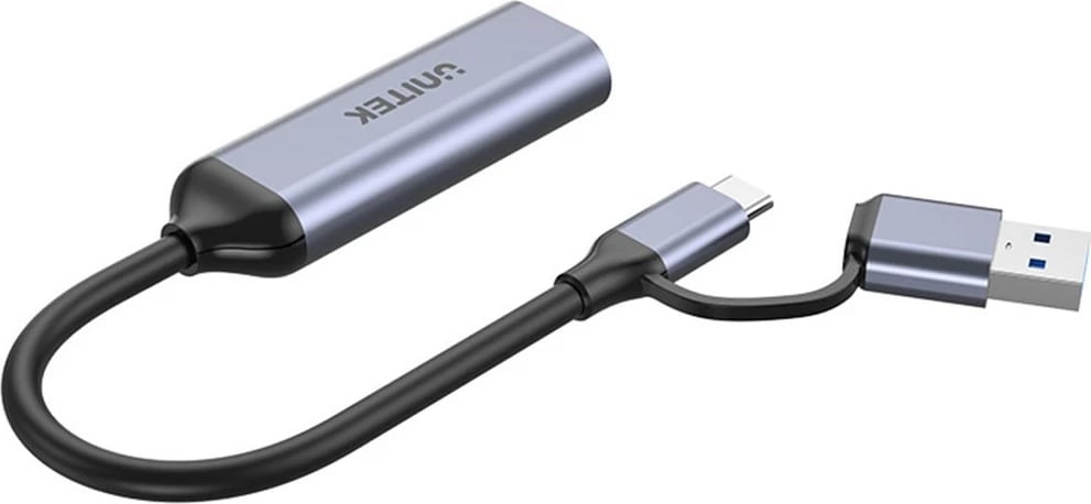 Video grabber Unitek USB-C/A, 4K HDMI 1.4b, Zi