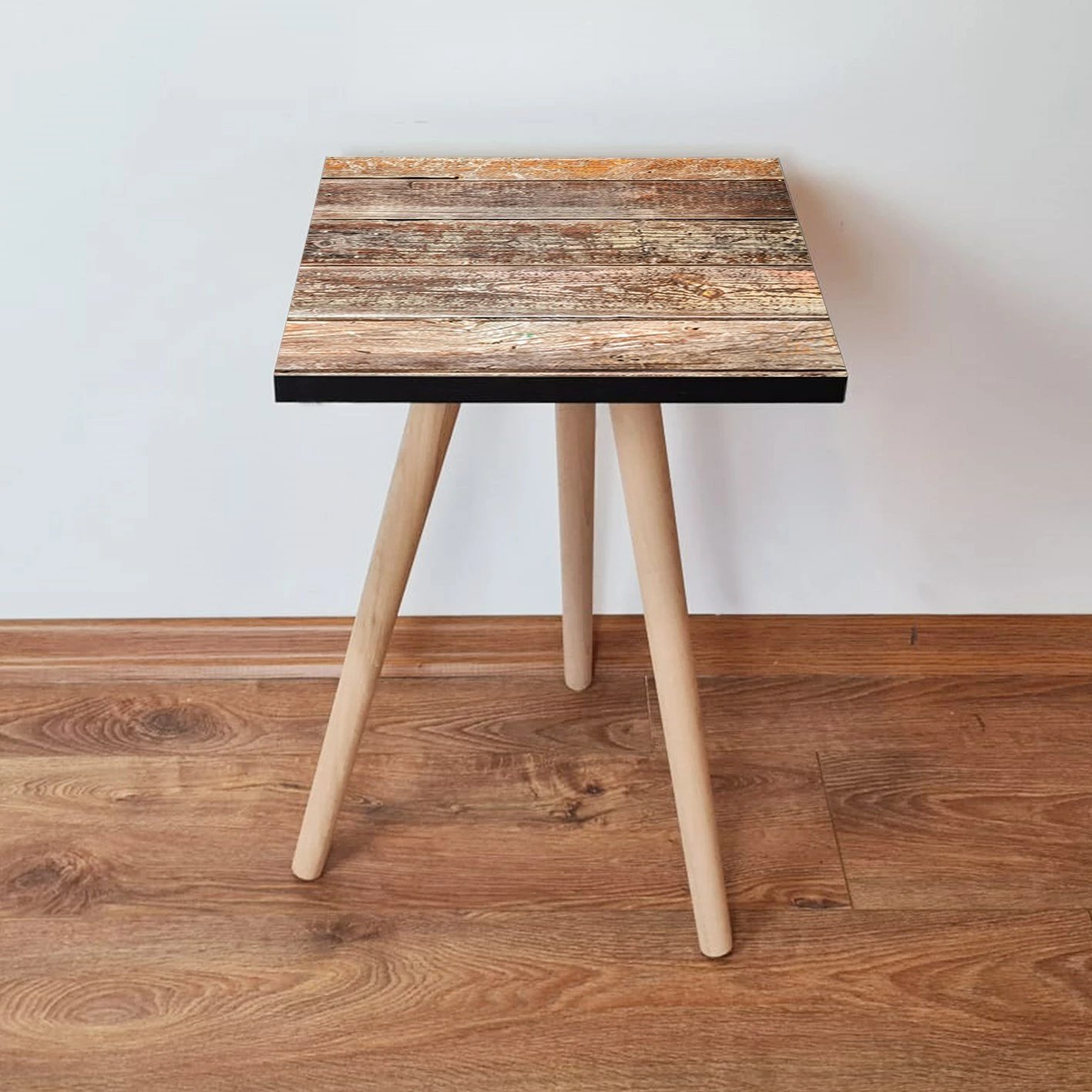 Tavolinë anësore Skye Decor, SHP121, kafe, camel, e zezë