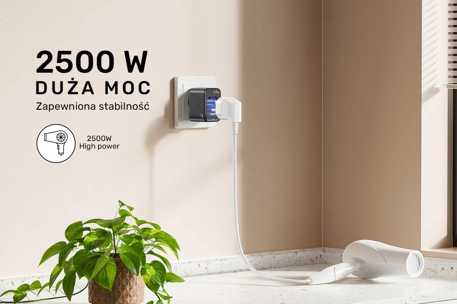 Karikues udhëtimi Unitek PD 65 W Karikues udhëtimi Unitek PD 65 W