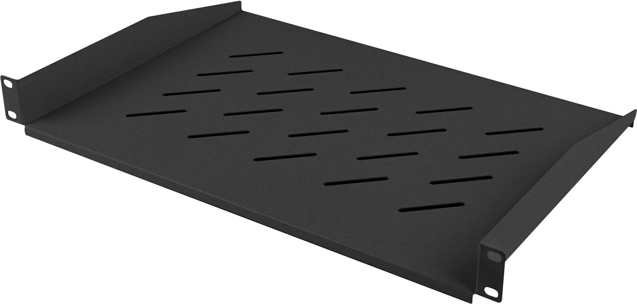 Raft për kabinet Lanberg AK-1008-B, 19'', i zi 