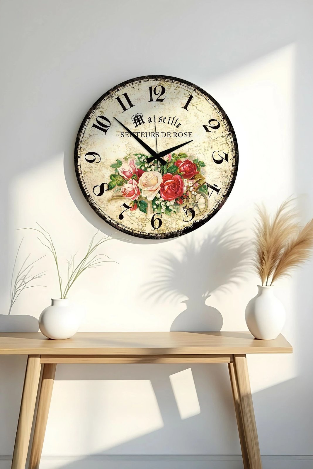 Orë dekorative MDF, shumëngjyrëshe, Wallity, Huhuas00024, 50x50cm