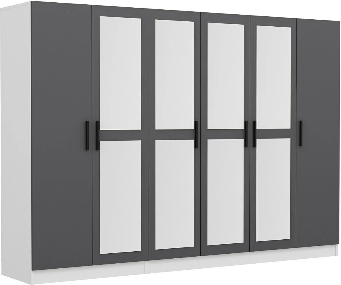 Dollap Skye Decor, ngjyrë antracit, 4961