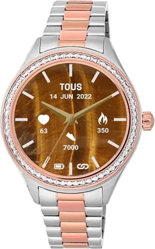 Orë dore TOUS 200351045, argjend me rozë