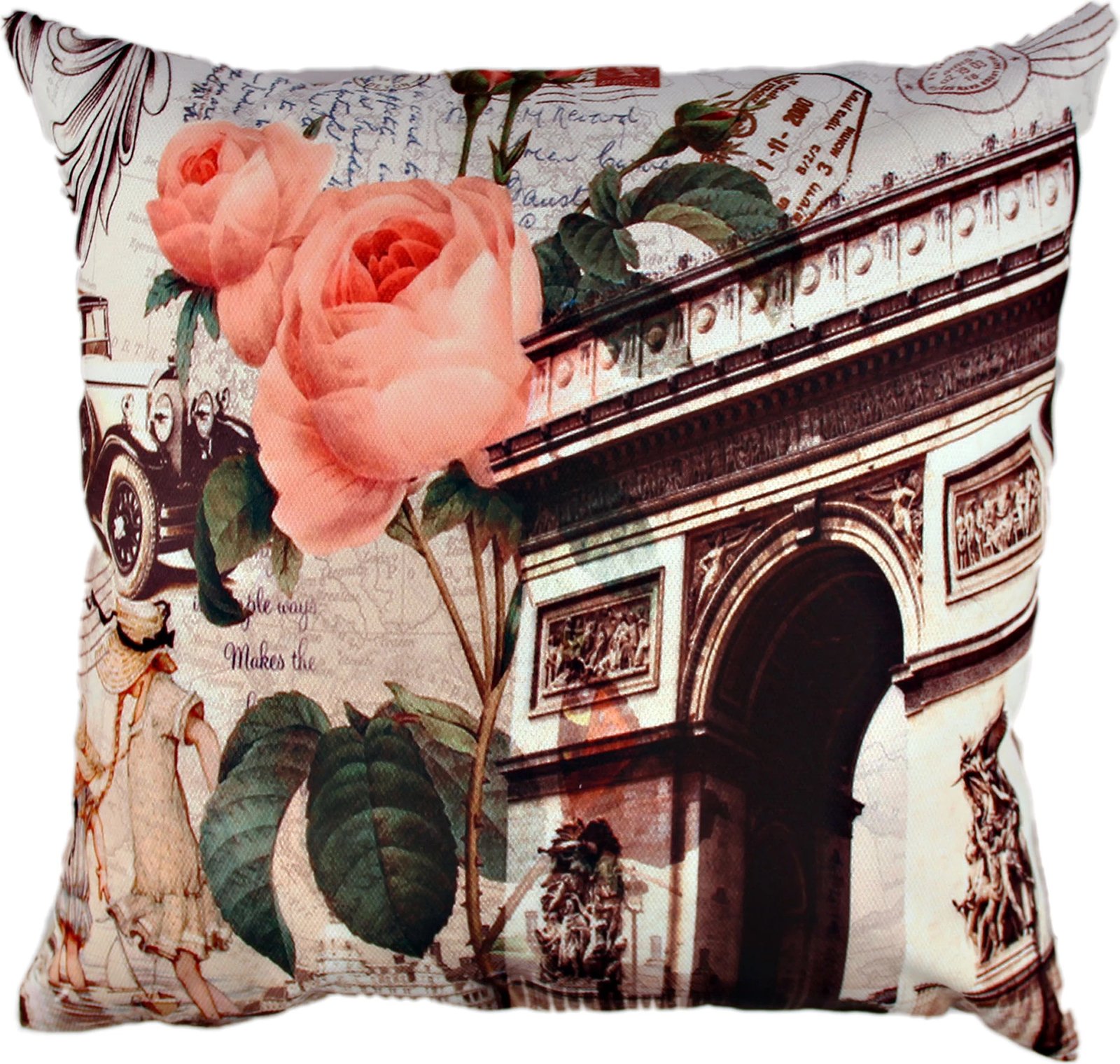 Jastëk dekorativ Evila Originals, A10839, shumëngjyrësh