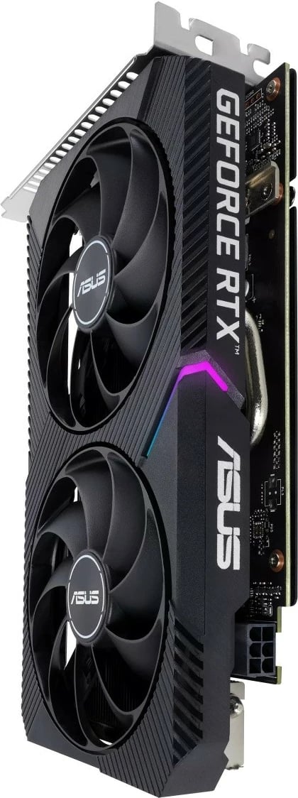 Kartelë grafike Asus GeForce RTX 3050 DUAL OC V2, 8GB GDDR6, PCI-E 4.0, e zezë