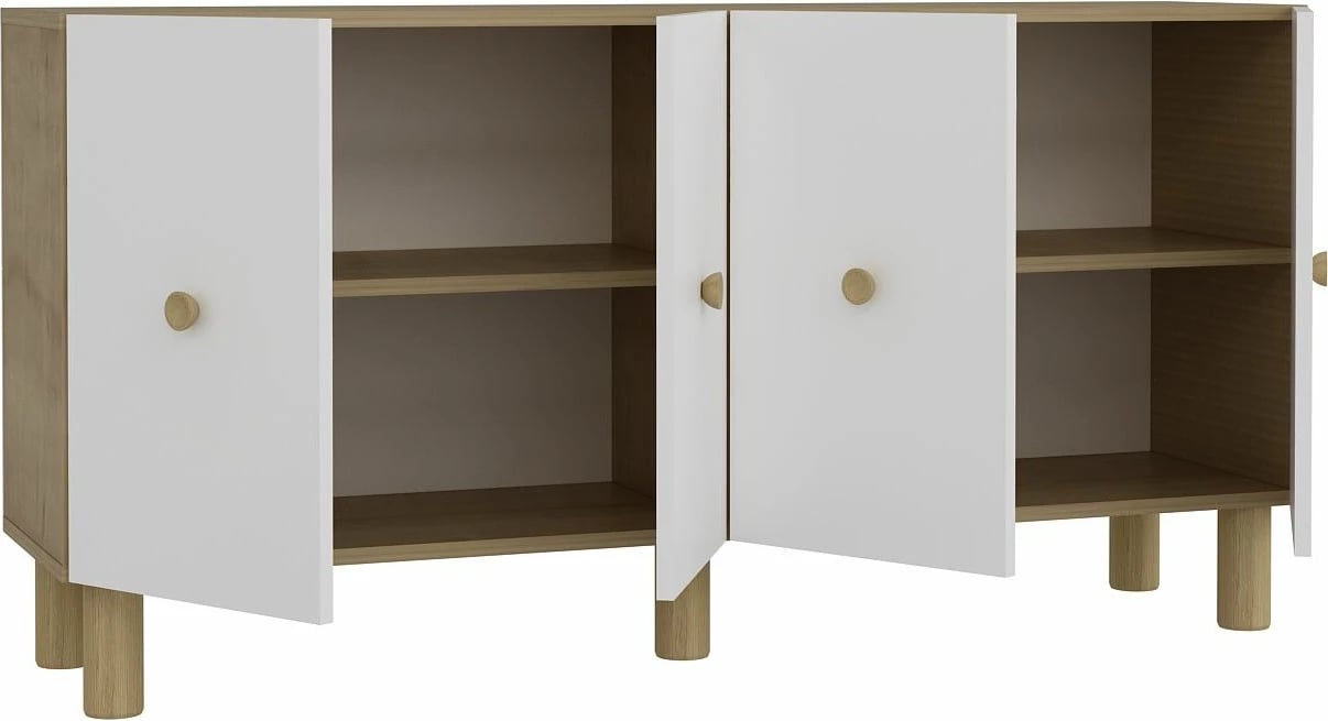 Konsol Skye Decor, Mono KB150 Bohem, lisi safir, e bardhë