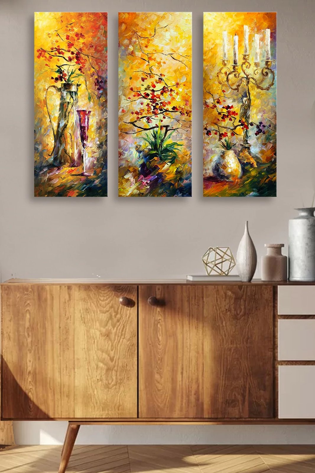 Pikturë dekorative MDF (3 pjesë), Wallity, MDF0057