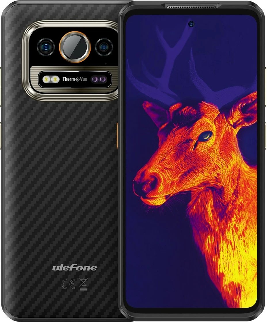 Celular Ulefone Armor 25T Pro, 8/256GB, IP69K, Thermal Vision, Frost Black