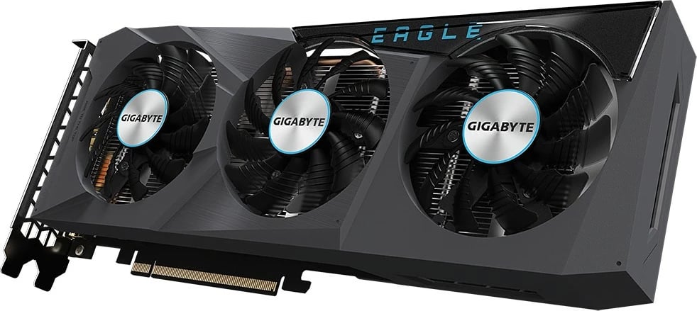 Kartelë grafike Gigabyte EAGLE Radeon RX 6600 8G, 8 GB, GDDR6, PCI Express x8 4.0, e zezë Kartelë grafike Gigabyte EAGLE Radeon RX 6600 8G, 8 GB, GDDR6, PCI Express x8 4.0, e zezë