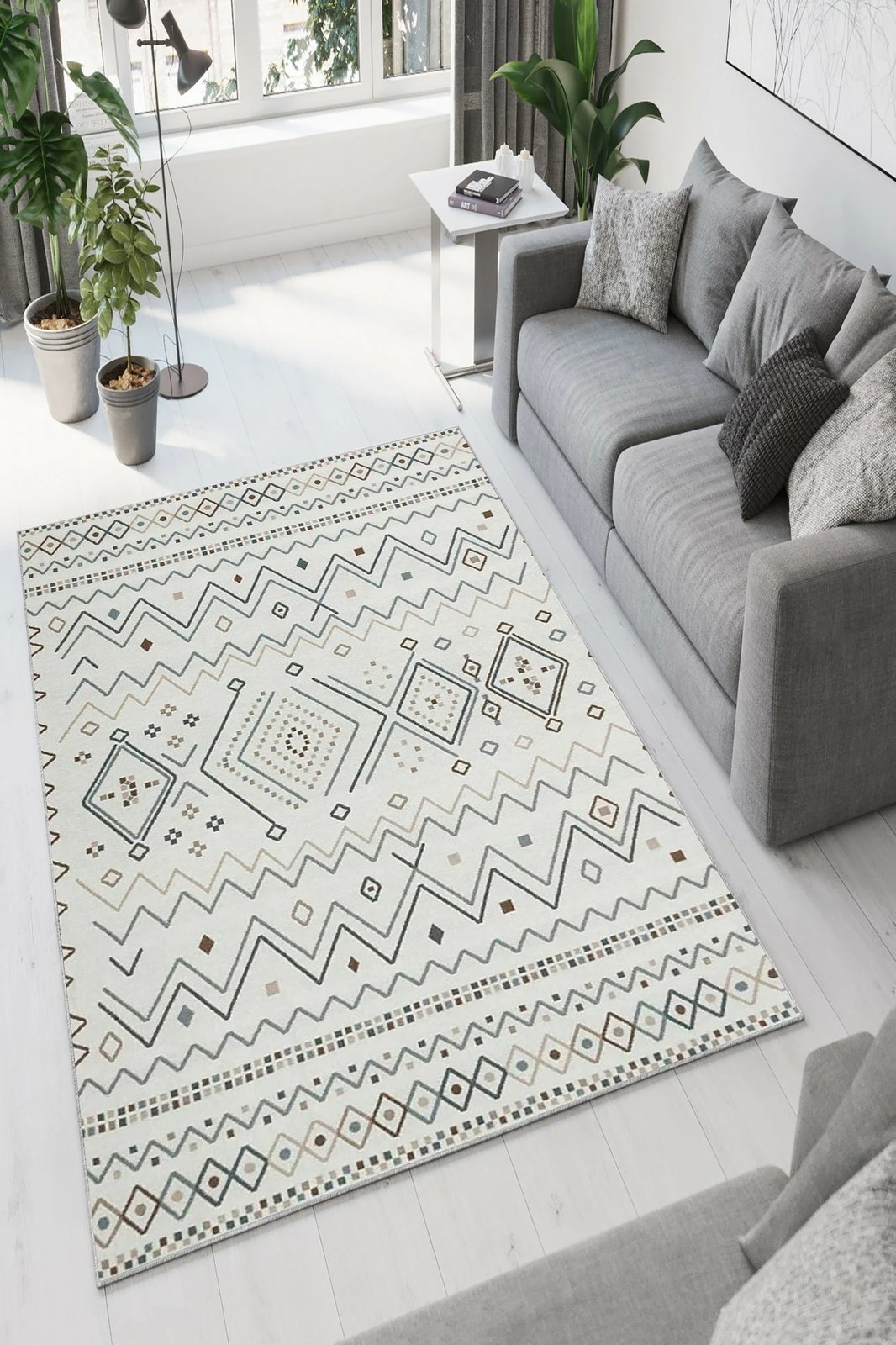 Qilim (60 x 100) Conceptum Hypnose, W1080, shumëngjyrësh