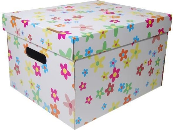 Kuti ruajtëse NEXT "Flowers", A4, e letrës, me lule shumëngjyrëshe