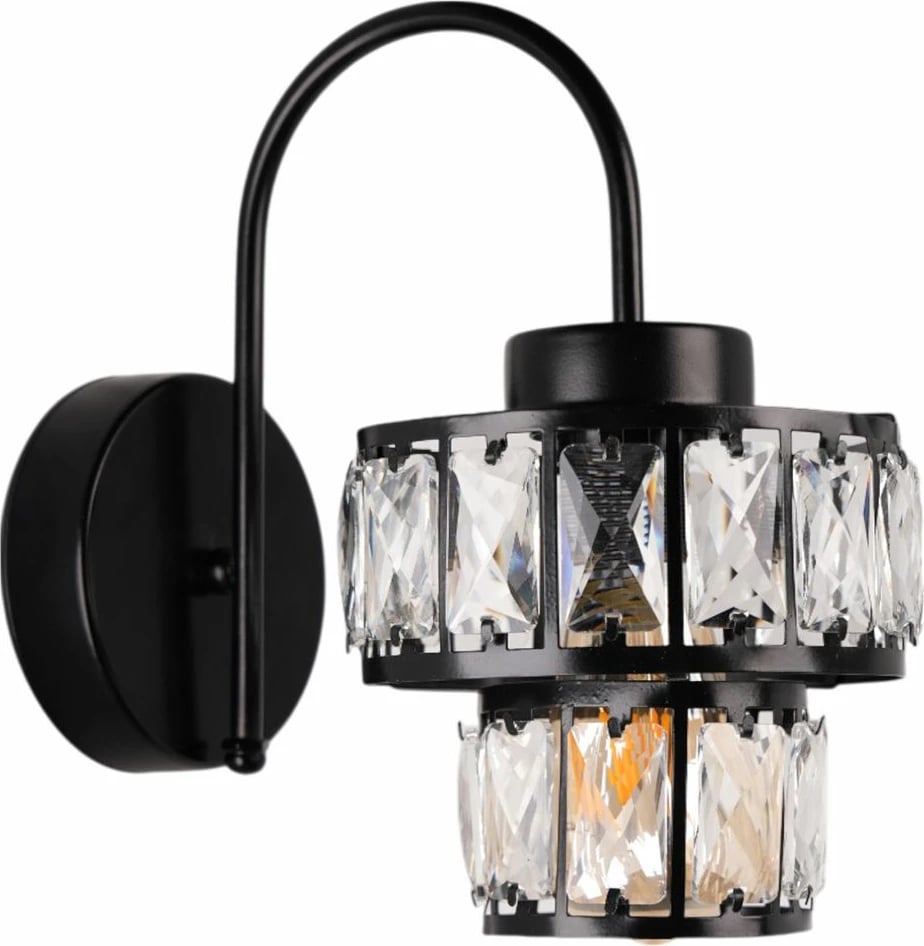 Llambë muri Opviq, 9038-1A, e zezë