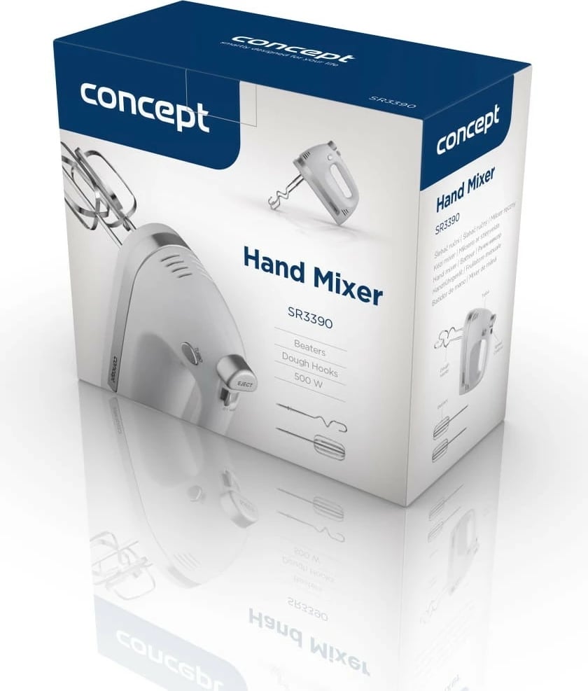 Mikser dore Concept SR3390, 500W, i bardhë