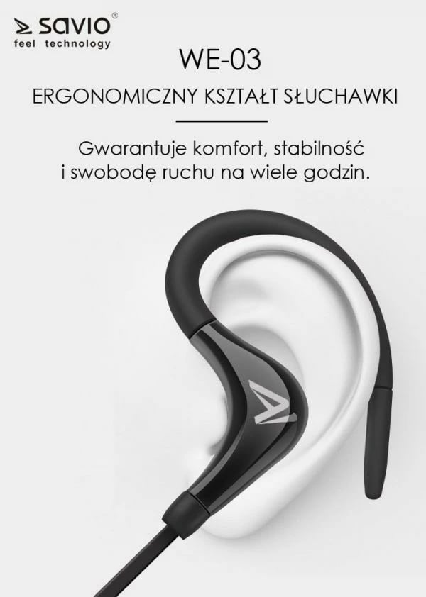 Kufje me bluetooth Savio WE-03 