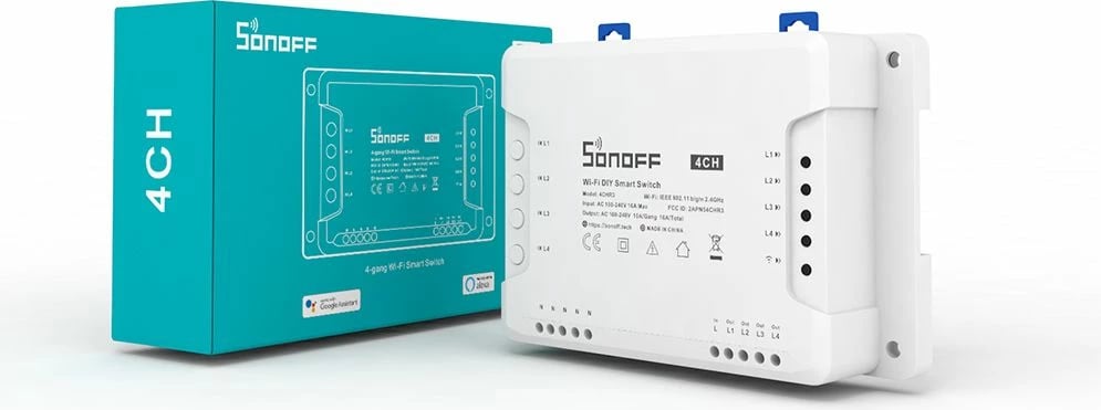 Ndërprerës SONOFF 4CHR3 4-gang