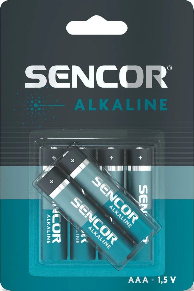 Bateri Sencor SBA LR03 4+2BP AAA Alk, 6 copë