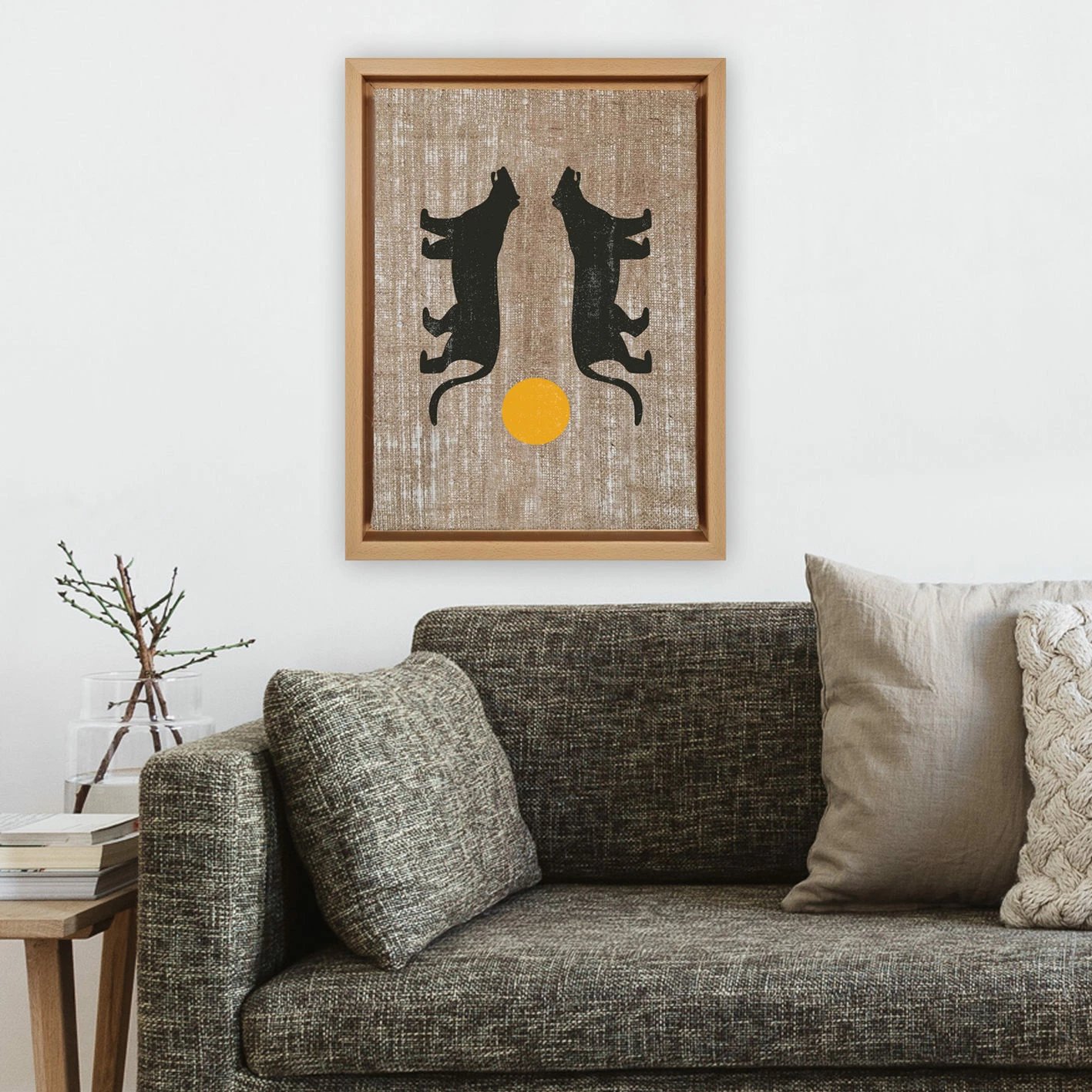 Pikturë dekorative në kanavacë Wallity, LNJ1812229978 - 36x46cm