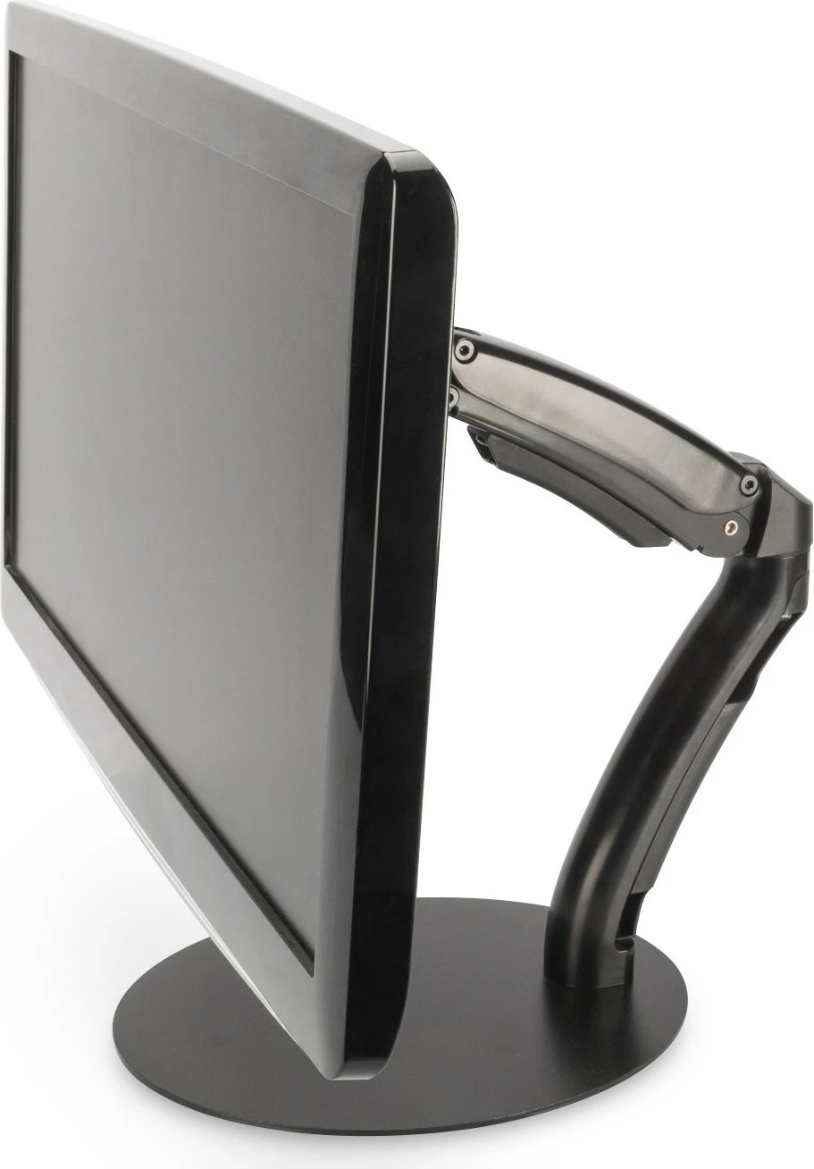 Mbajtëse monitori Digitus, universal, krah me gaz, 17-27 inç, e zezë