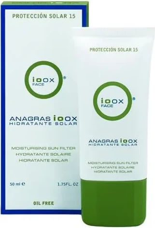 Krem hidratues me SPF 15 IOOX Anagras për fytyrë unisex, 50ml