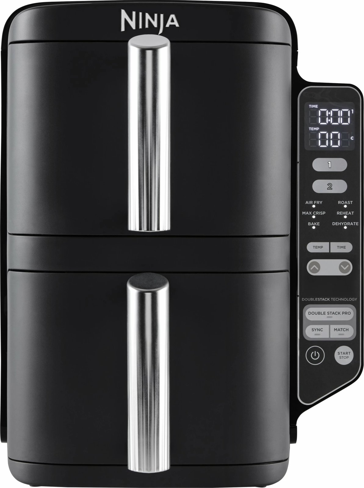 Fritezë me pak yndyrë Ninja SL300EU, 7.6 L, e zezë