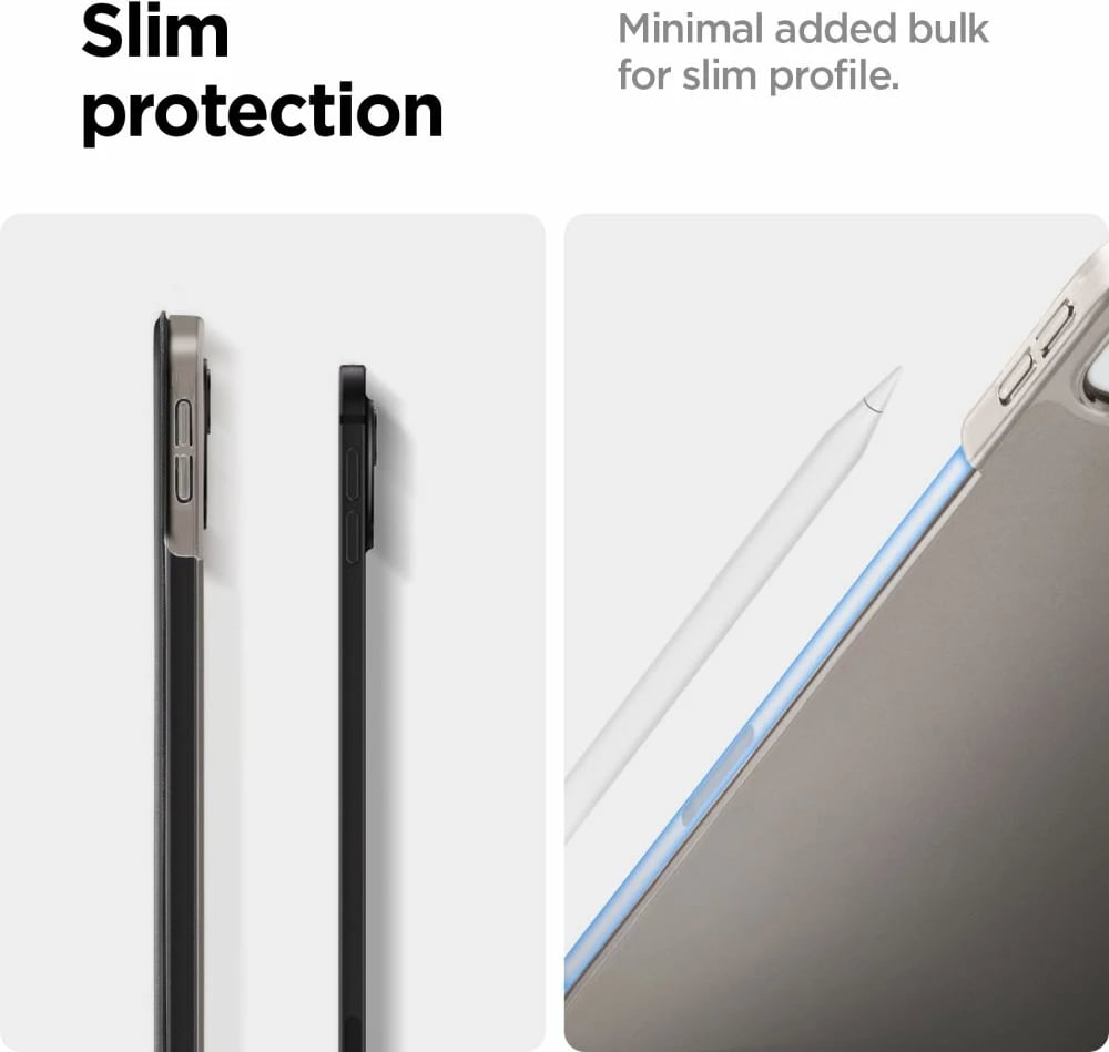 Mbështjellës Spigen Smart Fold për iPad Pro 11" (2024), E zezë