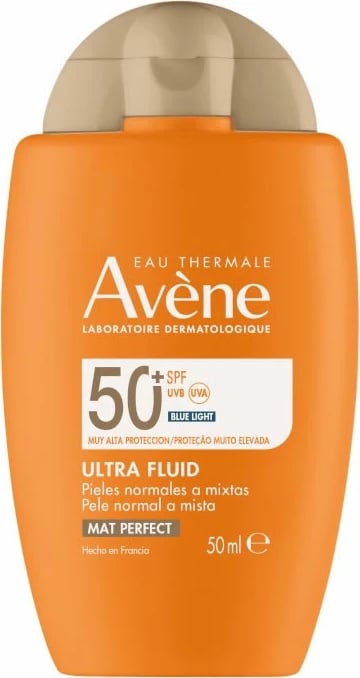 Krem fytyre me ngjyrë dhe SPF Avène Mat Perfect Fluid unisex, 50ml