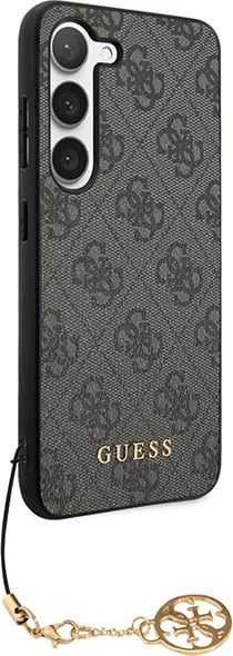 Mbështjellës Guess 4G Charms për Samsung Galaxy S24+, i zi Mbështjellës Guess 4G Charms për Samsung Galaxy S24+, i zi