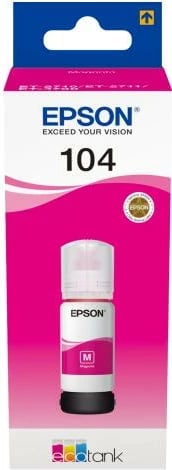 Shishe boje, Epson, 104 EcoTank C13T00P340, 65 ml, magenta
