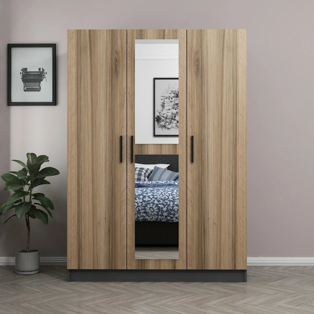 Dollap Skye Decor, ngjyrë lisi, 2262